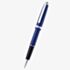 Cross Lume Deep Sea Blue & Chrome Ballpoint Pen AT0802-3