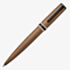 BOSS Arche Brushed Ring Camel Ballpoint Pen HSR6964X