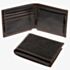 Equilibrium Mens Black Leather Wallet 6040