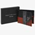 Equilibrium Mens Two Tone Black and Tan Leather RFID Wallet 359835