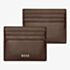 BOSS Classic Smooth Brown Card Holder Wallet HLC403Y