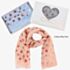 Equilibrium Ladies Jolly Robins Boxed Scarf 359897
