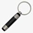 BOSS Rive Gunmetal Keyring HAK443D