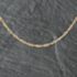 Pre-Owned 9ct Yellow Gold Twisted 16 Inch Curb Chain 41021566