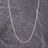 Pre-Owned 9ct White Gold 16 Inch Curb Chain 41021666