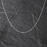 Pre-Owned 18ct White Gold Fine 20 Inch Curb Chain 41021694