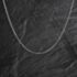 Pre-Owned 18ct White Gold Fine 20 Inch Curb Chain 41021695