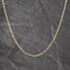 Pre-Owned 9ct Yellow Gold Twisted 18 Inch Curb Chain 41021723