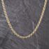 Pre-Owned 9ct Yellow Gold 18 Inch Rope Chain 41041748