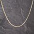 Pre-Owned Vintage 9ct Yellow Gold Serpentine 21 Inch Snake Chain 41041786