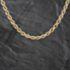 Pre-Owned 9ct Yellow Gold 18 Inch Rope Chain 41041864