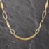 Pre-Owned 9ct Yellow Gold Marquise Shaped Linked 25 Inch Fancy Chain 41041915
