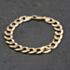 Pre-Owned 9ct Yellow Gold 8.5 Inch Curb Chain Bracelet 41081245