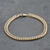 Pre-Owned 9ct Yellow Gold 8 Inch Curb Chain Bracelet 41081260