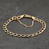 Pre-Owned 9ct Yellow Gold 8 Inch Curb Chain Bracelet 41081319