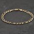 Pre-Owned 9ct Yellow Gold 8.5 Inch Figaro Chain Bracelet 41081323