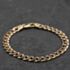 Pre-Owned 9ct Yellow Gold 8.5 Inch Curb Chain Bracelet 41081348
