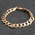 Pre-Owned 9ct Yellow Gold 8.5 Inch Curb Chain Bracelet 41081352