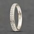 Pre-Owned 9ct White Gold Cubic Zirconia Half Eternity Ring 41103474