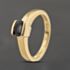 Pre-Owned 18ct Yellow Gold Topaz Oval Dress Ring 41103723