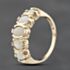 Pre-Owned 9ct Yellow Gold Opal Oval Five Stone Ring 41103784