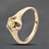 Pre-Owned 9ct Yellow Gold Citrine Claw Set Dress Ring 41103801