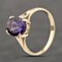 Pre-Owned 9ct Yellow Gold Amethyst Dress Ring 41103931