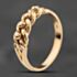 Pre-Owned 9ct Yellow Gold One Row Keeper Ring 41104237