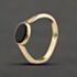 Pre-Owned 9ct Yellow Gold Onyx Oval Signet Ring 41104345