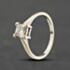Pre-Owned 9ct White Gold Moissanite Solitaire Ring 41104360
