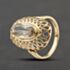 Pre-Owned 9ct Yellow Gold Smoky Quartz Oval Dress Ring 41104380