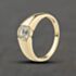 Pre-Owned 9ct Yellow Gold Cubic Zirconia Single Stone Dress Ring 41104472