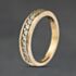 Pre-Owned 9ct Yellow Gold Cubic Zirconia Half Eternity Ring 41104547