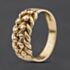 Pre-Owned 9ct Yellow Gold 2 Row Keeper Ring 41104619