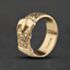 Pre-Owned Vintage 9ct Yellow Gold Buckle Ring 41104694