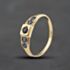 Pre-Owned 9ct Yellow Gold Sapphire Five Stone Ring 41104706