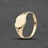 Pre-Owned 9ct Yellow Gold Heart Signet Ring 41104760