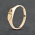Pre-Owned 9ct Yellow Gold Oval Part Engraved Signet Ring 41104779