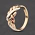 Pre-Owned 9ct Three Colour Gold Puzzle Dress Ring 41104783