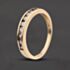 Pre-Owned 9ct Yellow Gold Cubic Zirconia Channel Set Half Eternity Ring 41104801