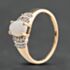 Pre-Owned 9ct Yellow Gold Opal & White Zircon Cluster Ring 41104815