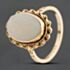 Pre-Owned 9ct Yellow Gold Opal Oval Dress Ring 41104836