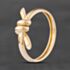 Pre-Owned 9ct Yellow Gold Twisted Signet Ring 41104878