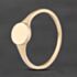 Pre-Owned Vintage Yellow Gold Plain Round Signet Ring 41104883