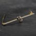 Pre-Owned Vintage Yellow Gold 0.40ct Diamond Two Stone Twist Bar Brooch 41131175