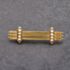 Pre-Owned Vintage Yellow Gold Seed Pearl Triple Bar Brooch 41131152
