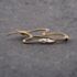 Pre-Owned 9ct Two Colour Gold Sapphire & Diamond Decorative Ribbon Brooch 41131156