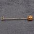Pre-Owned Vintage Rose Gold Diamond Scalloped Edge Brooch 41131162