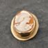 Pre-Owned 9ct Yellow Gold Cameo Oval Brooch 41131170
