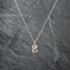 Pre-Owned 14ct White Gold Convertible Vintage Style Car Pendant & 16 Inch Curb Chain 41142697
